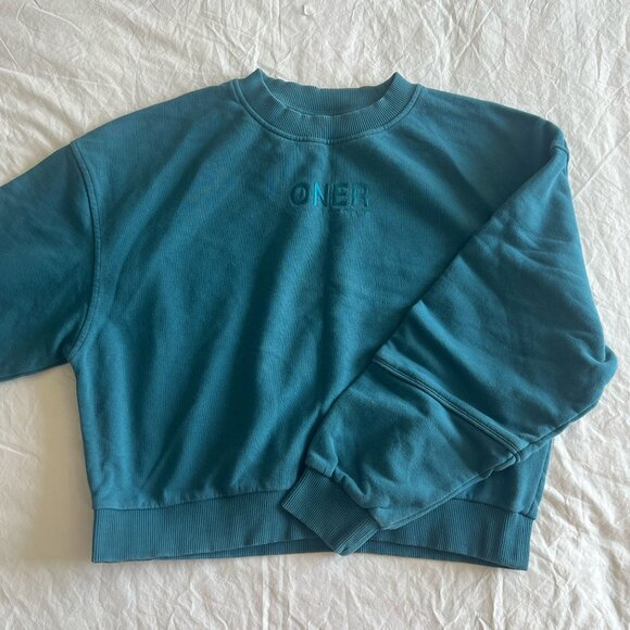 Oner Active Classic Lounge Crewneck Medium Ocean Teal - Picture 1 of 7